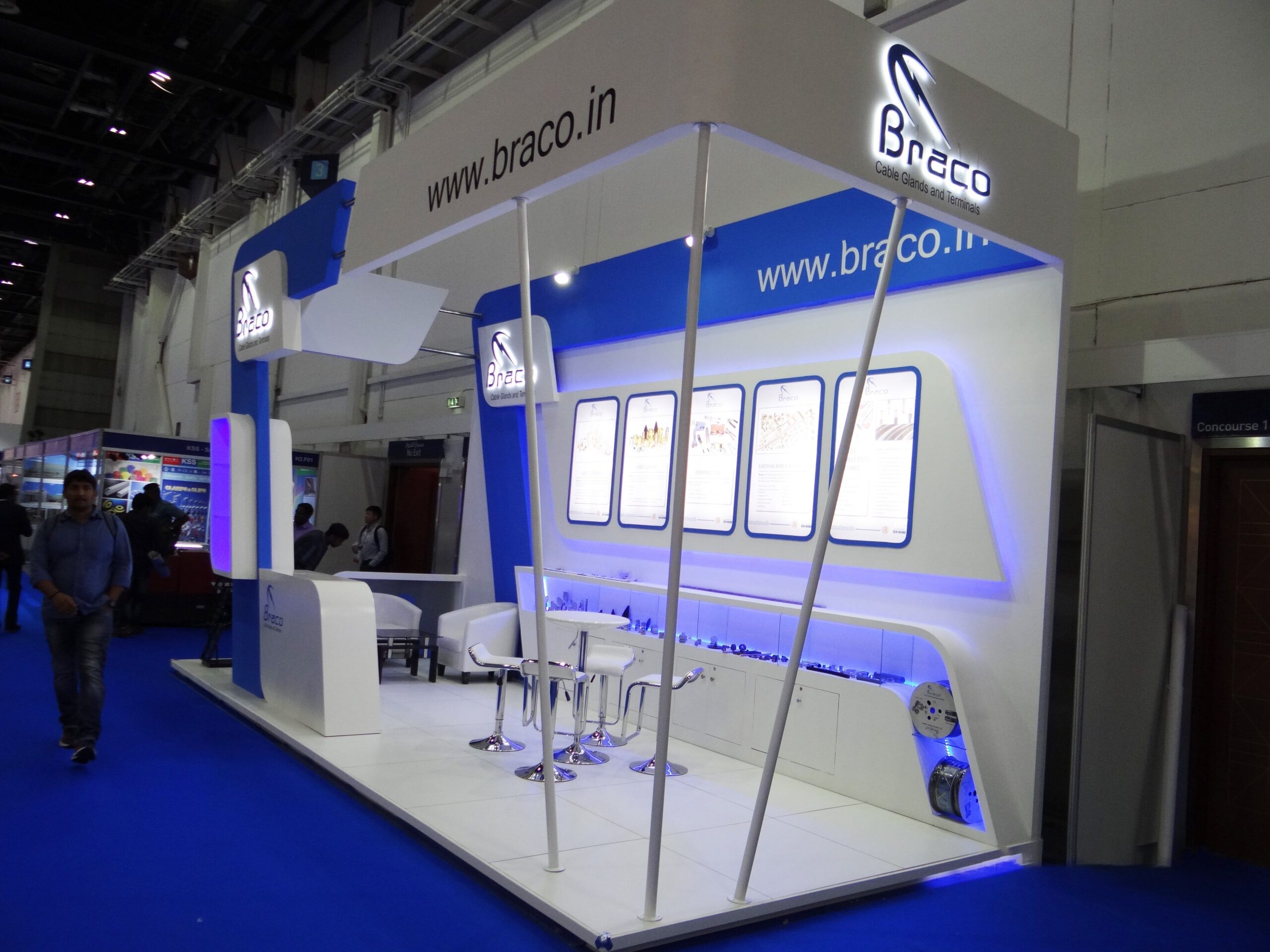 Stall Setup Exhibition Stall Setup - Genieevents